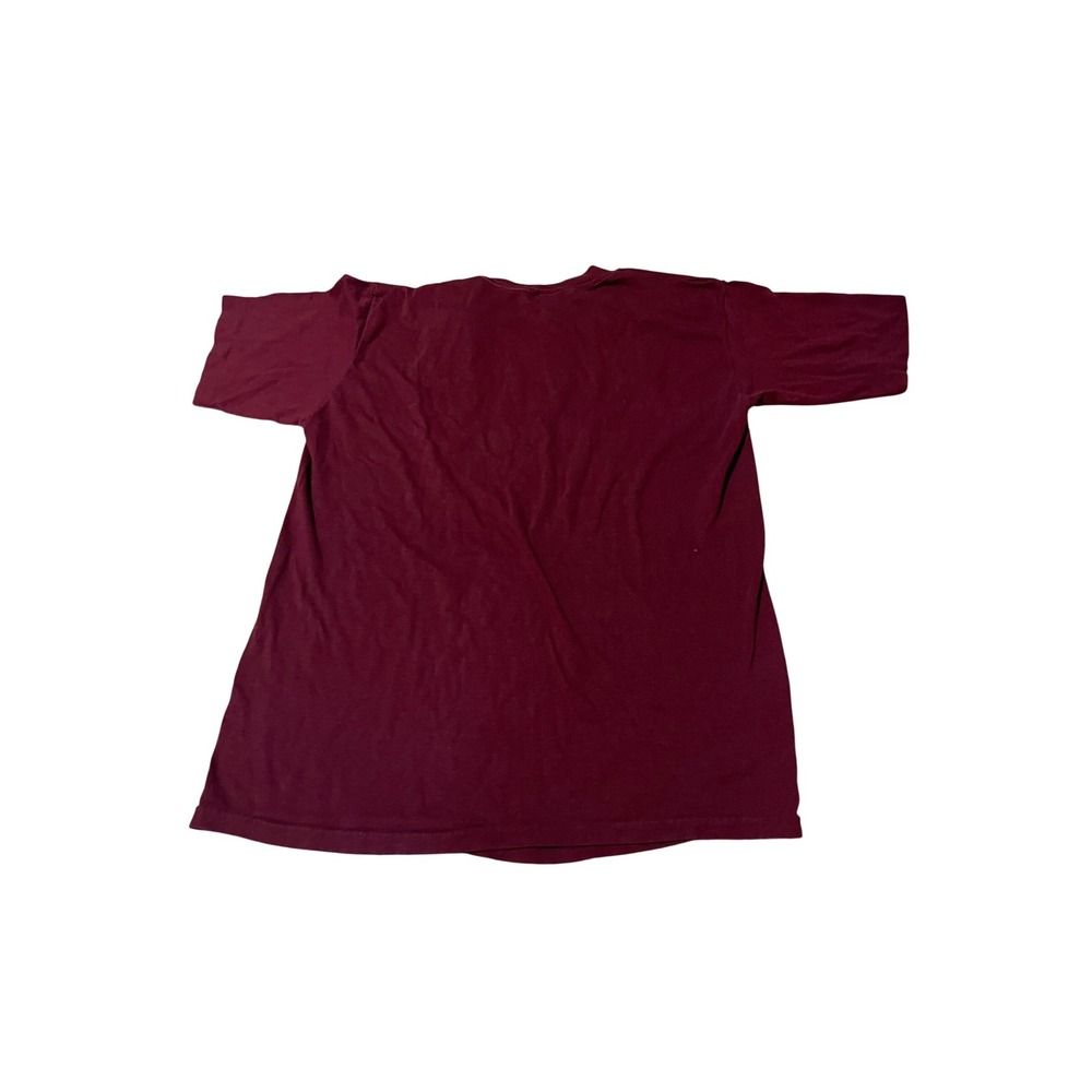 Vintage Velva Sheen Rio Frio Texas T-Shirt XL Maroon Single Stitch 50/50 Tee - Picture 3 of 3